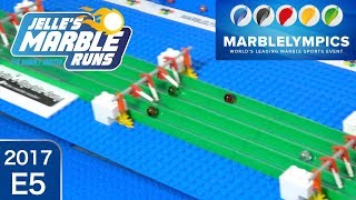 Marble Race Marble League 2017 E5 Hurdles [upl. by Nodnerb]