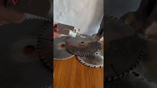 200W portable laser cleaning machine  cleaning saw blades [upl. by Nnyltiak]