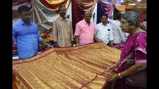 TAMILNADU SAREES SALE BY WEAVERS [upl. by Ettenowtna]