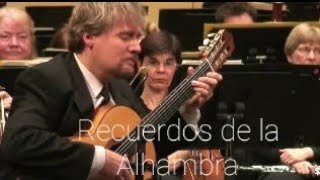 Recuerdos de la Alhambra by Francisco Tarrega Guitarist David Franzen [upl. by Nitsed]