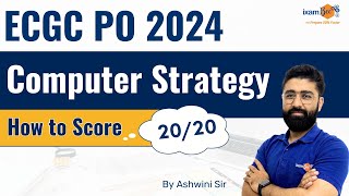 ECGC PO Computer Strategy  How to Study Computer Knowledge for ECGC PO 2024  By Ashwini Sir [upl. by Resor]