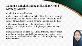 Analisis Grand Strategy Matrix oleh Farih Annisa Putri06010323008 [upl. by Baldwin]