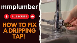 HOW To fix a dripping tap [upl. by Nosduh]