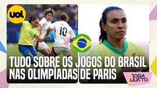 🔴 OLIMPÍADAS 2024 SELEÇÃO BRASILEIRA COMEÇA BEM MAS OSCILA EM PARIS [upl. by Haerle]