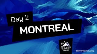 Day 2  World Cup Short Track  Montreal 2019  ShortTrackSkating [upl. by Akirdnuhs373]