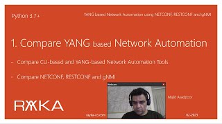 1 Compare YANG based Network Automation [upl. by Westley]