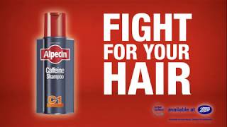 Are you a man Fight for your hair Alpecin Caffeine Shampoo [upl. by Nosrej]