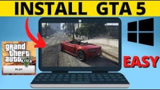 how to install Gta v windows 11  10 7 [upl. by Fredericka]