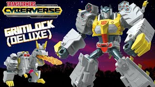 Transformers Cyberverse  Bumblebee Adventures  Deluxe GRIMLOCK [upl. by Quinta]