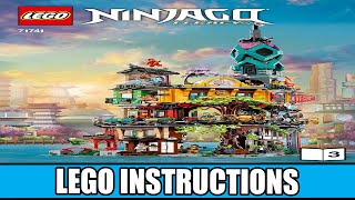 LEGO Instructions – Ninjago City Gardens – 71741 Book 3 [upl. by Hteik]