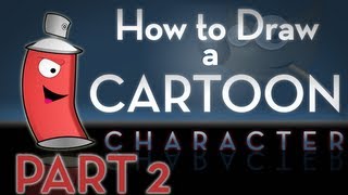 GIMP Tutorial Part 2 How to Draw a Cartoon Character [upl. by Deehan]