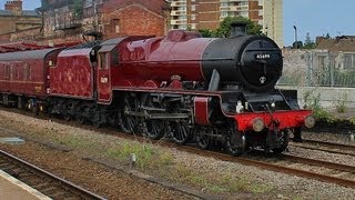 The Coast to Coast Express 1Z45 LMS Jubilee No 45699 Galatea  Wakefield and York  13th July 2013 [upl. by Imogen]