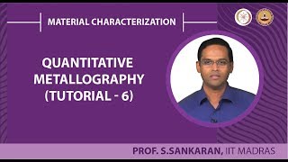 Quantitative metallography  Tutorial 6 [upl. by Haskell186]