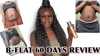 MAELYS COSMETICS BFLAT CREAM 60 DAYS REVIEW  BEFORE amp AFTER PHOTOS  ALUK MAKUCH [upl. by Cutler]