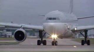 Airbus 330200 Qatar Airlines Takeoff [upl. by Glendon]