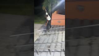 JAVON GOODMAN BS SMITH IN MIAMI skateboarding skateboardingisfun skateboard skate miami [upl. by Judye64]