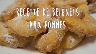 BEIGNETS AUX POMMES l RECETTE FACILE [upl. by Nanoc83]