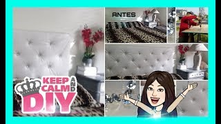 DIY Cómo hacer cabeceras de cama con tapizado 2019   TAPICERIA  Diy headboards [upl. by Chev]