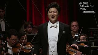 NEUE STIMMEN 2017  Final Cho ChanHee sings quotLa calunniaquot Il Barbiere di Siviglia [upl. by Tezile]