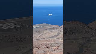 ATR 72600 Binter take off at Santiago of La Gomera shorts plane spotting planesspotting [upl. by Berte]