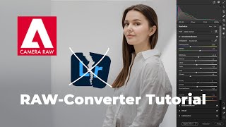 Adobe Camera Raw Tutorial  Rawconverter kostenlos vs Lightroom von Adobe [upl. by Nilo]