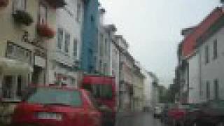 Driving in Erfurt Germany  Rainy Day Part 2of2 [upl. by Ofelia]