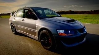 Evo vs Lamborghini Part 2  Top Gear  BBC [upl. by Kenlee608]