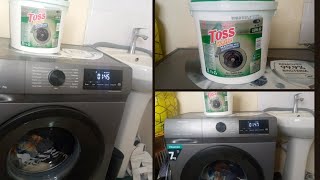 How to use a Hisense Washing machine Automatic Front Loarder [upl. by Droffilc]