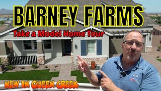 Barney Farms by Fulton Homes Queen Creek Pineapple Model Home Tour [upl. by Nagrom]