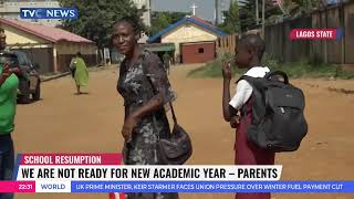 School Resumption We Are Not Ready for the New Academic Year  Parent [upl. by Ecnatsnok483]