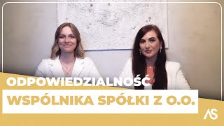 Czy wspólnik spółki z oo naprawdę nigdy nie odpowiada [upl. by Atiuqal]