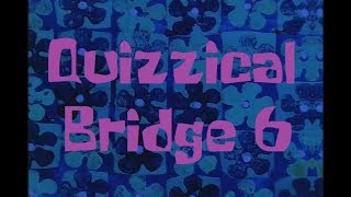 SpongeBob Production Music Quizzical Bridge 6 [upl. by Ishmael]