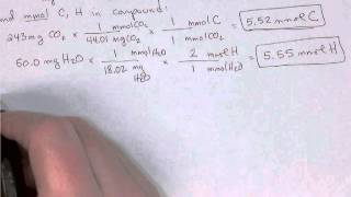 Vanillin Combustion Analysis [upl. by Aiuhsoj77]