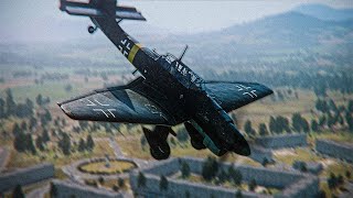 Junkers Ju 87 quotSTUKAquot  War Thunder edit  4K [upl. by Aivatnuhs232]