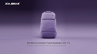 ENG Blackbriar Extreme Travel Backpack 35L 70  Lavender [upl. by Esej302]