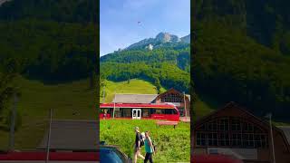 Ebenalp Appenzell 🇨🇭 Switzerland mountain swiss train [upl. by Ytnom366]