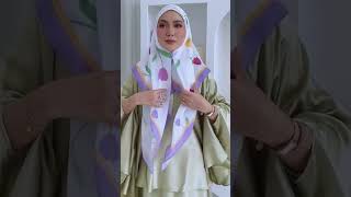 Model hijab segiempat cantik hijabstyle hijabers [upl. by Constancy490]