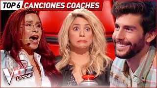 Coaches REACCIONAN a su propia CANCIÓN en La Voz [upl. by Gelb172]