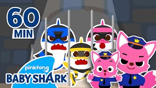 BEST Baby Shark vs Thief Shark Family Series  Compilation  Baby Shark Official [upl. by Dupre]