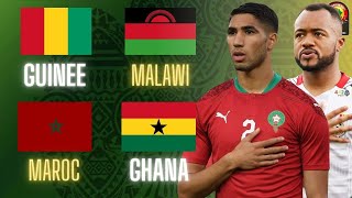 🔴🇲🇦🇬🇭 MAROC  GHANA LIVE  GUINEE  MALAWI LIVE  🇲🇦DIMA MAGHRIB  COUPE DAFRIQUE  CAN  CAN 2021 [upl. by Yseult493]