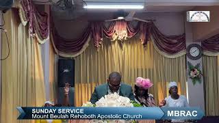 Mount Beulah Rehoboth Apostolic Church  February 4 2024 [upl. by Asek984]