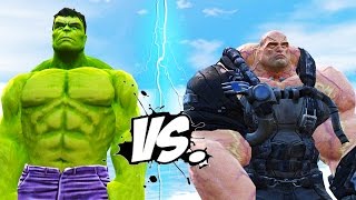 Hulk vs Bane  Epic Battle [upl. by Brockwell267]