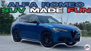 2023 Alfa Romeo Stelvio Test Drive Review An SUV For Driving Enthusiasts [upl. by Brotherson]