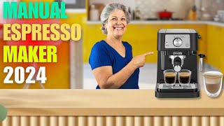 The Ultimate Guide to the Best Manual Espresso Maker Review 🏆 [upl. by Haik]