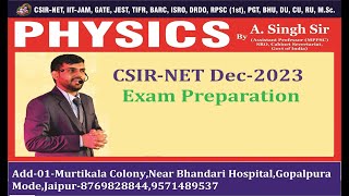 CSIRNET DEC2023 Exam [upl. by Nanaj728]