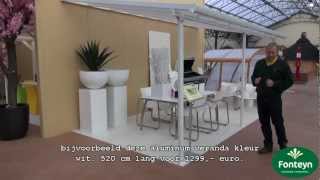 De grootste veranda showroom  Fonteyn [upl. by Rudd]