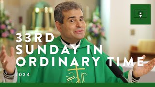 MASS FOR YOU AT HOME with Fr Mark De Battista – 33rd Sunday in Ordinary Time Yr B [upl. by Marra]