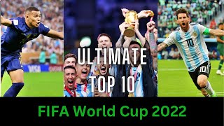 Top 10 Facts About FIFA World Cup 2022 Top10 Best10 FIFAWorldCup2022Quiz FIFAWorldCupMessi [upl. by Kampmann599]