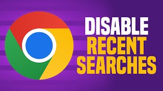 How To Disable Recent Searches On Google Chrome SIMPLE [upl. by Krystin]