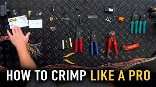 How To Crimp Like a Pro  TECHNICALLY SPEAKING [upl. by Llevol]